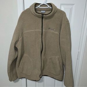 Columbia, fleece, XXL, zip up jacket